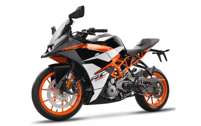 Mẫu sportbike KTM RC390 2017 sẽ có nhiều điểm mới