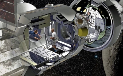 Tân trang container thành nơi sống trong vũ trụ