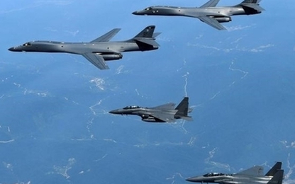 Mỹ - Nhật tập trận chung trong bối cảnh căng thẳng với Triều Tiên