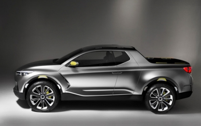 Thông tin mới nhất về mẫu bán tải Santa Cruz của Hyundai