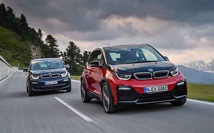 BMW giới thiệu i3/i3s 2018: Xe điện với thiết kế thể thao mạnh mẽ
