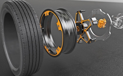 Continental trình làng thiết kế bánh xe ý tưởng mới
