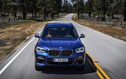 BMW X3 2018 có giá từ 43.445 USD