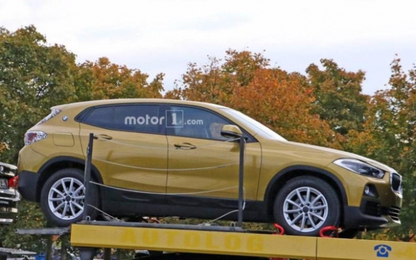 BMW X2 mới gần như lộ diện hoàn toàn trên đường