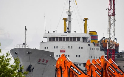 Nga mở lại tuyến phà chở hàng đến Triều Tiên