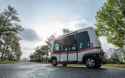 Đức chạy thử nghiệm xe buýt không người lái