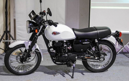 Soi chi tiết mô tô hoài cổ rẻ tiền Kawasaki W175