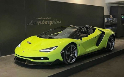 Siêu phẩm Lamborghini Centenario Roadster đầu tiên tới Mexico