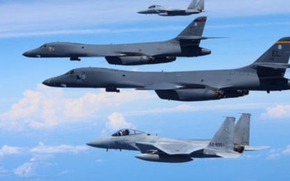 B-1B của Mỹ đến thị uy ở Hàn Quốc, Trung Quốc “quan ngại”