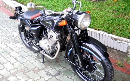 Người Sài Gòn độ Honda CD125T Benly phong cách BMW cổ cực độc