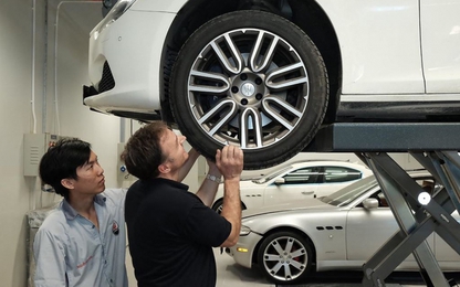 Maserati Việt Nam ưu đãi dịch vụ chăm sóc xe cuối năm