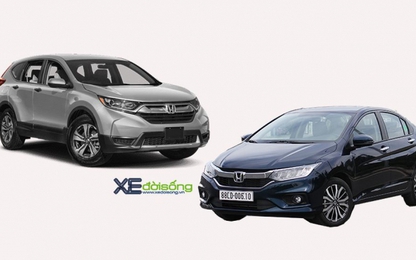 Honda City giảm giá nhẹ, CR-V khan hàng trước Tết