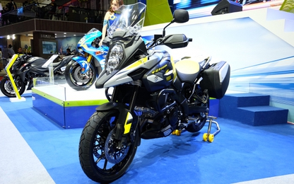 Suzuki V-Strom 1000 ABS 2017 có giá từ 419 triệu đồng tại Việt Nam