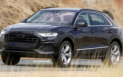 SUV coupe Audi Q8 lần đầu lộ hình “không che“