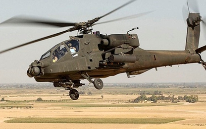 Trực thăng quân sự Mỹ rơi, hai binh sĩ thiệt mạng