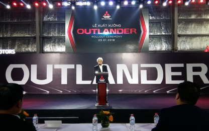 Xuất xưởng Mitsubishi Outlander 2018 lắp ráp tại Việt Nam