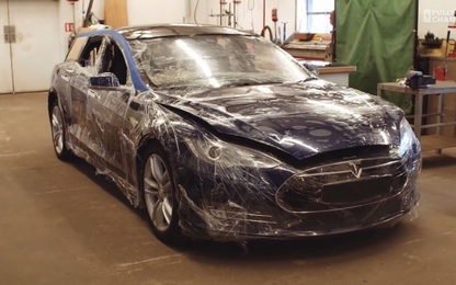 "Hàng thửa" Tesla Model S Shooting Brake độc nhất vô nhị