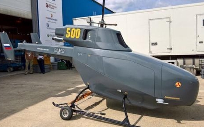 Nga thử nghiệm trực thăng tấn công không người lái kiêm chiến tranh điện tử