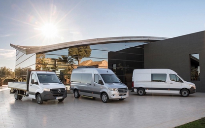 Xe van Mercedes Sprinter 2018 chính thức "trình làng"