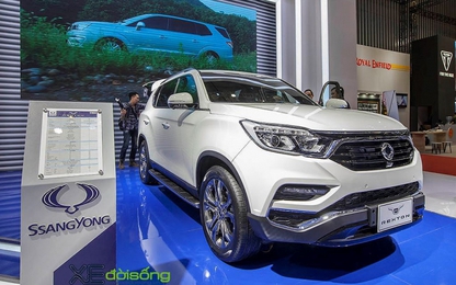 SUV 7 chỗ SsangYong Rexton 2018 chốt giá 1,45 tỉ đồng tại Việt Nam
