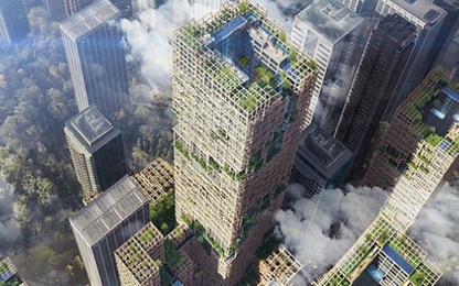 Công ty Nhật Bản muốn xây tòa nhà bằng gỗ cao nhất thế giới