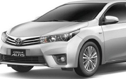 Toyota triệu hồi Corolla Altis tại Việt Nam