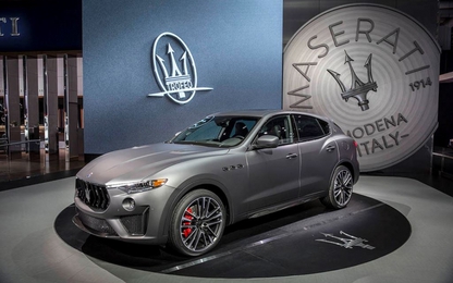 Chính thức ra mắt Maserati Levante Trofeo đấu Porsche Cayenne Turbo