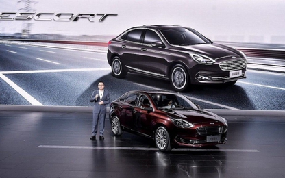 Sedan Ford Escort “trình làng” với kiểu dáng sang trọng