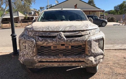 Mitsubishi Triton 2018 "Dynamic Shield" sắp ra mắt với thiết kế mới