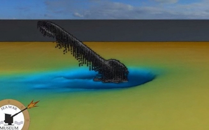 Bất ngờ tim thấy tàu ngầm Hitler ở ven biển