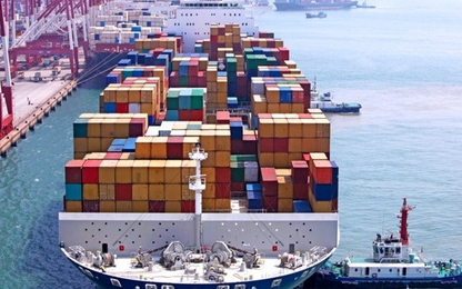 Thâm hụt thương mại Mỹ giảm lần đầu trong 7 tháng