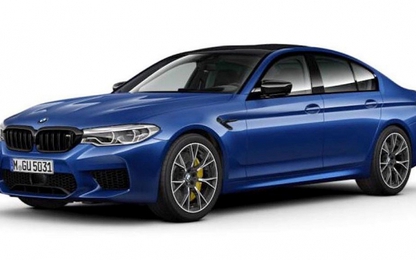 Siêu sedan BMW M5 Competition lộ diện trước ngày ra mắt