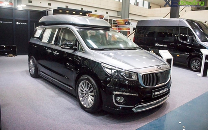 Kia Sedona "siêu sang" giá 2,28 tỷ tại Vietnam AutoExpo 2018