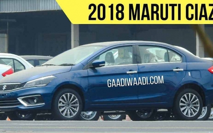 Sedan giá rẻ Suzuki Ciaz sắp có bản nâng cấp