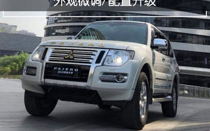 Mitsubishi Pajero “sống lay lắt” với bản cập nhật mới
