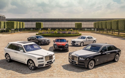 Sắp trình diễn trọn bộ xe Rolls-Royce với Cullinan lần đầu tiên lịch sử