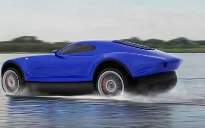 Xôn xao xe "bay" lơ lửng trên không Yagalet của người Nga