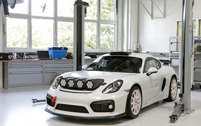 Porsche Cayman GT4 Clubsport Rallye - siêu xe dành cho đường đua rally