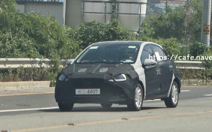Hyundai i10 mới được thử nghiệm tại Hàn Quốc
