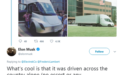 Xe tải của mình đã có thể tự lái đi vòng quanh nước Mỹ