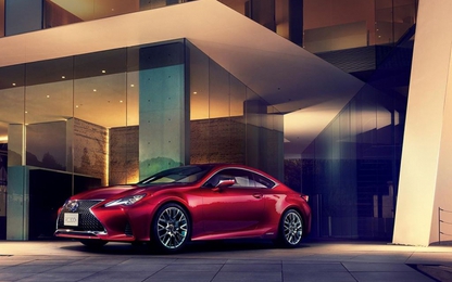 Trình làng Lexus RC Coupe 2019 với những cải tiến sắc bén hơn