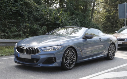 Mui trần BMW 8 Series Convertible lộ diện trên phố dù chưa ra mắt