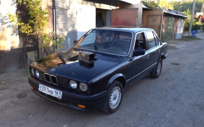 Thợ Nga gắn động cơ máy bay chiến đấu cho BMW 3-Series