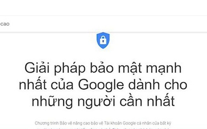 Google cảnh báo các chính trị gia nên đề phòng tài khoản cá nhân