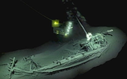 Tìm thấy xác tàu cổ nhất còn nguyên vẹn ở Biển Đen