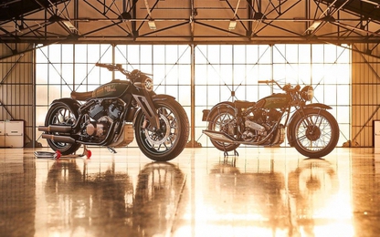 Mô tô cổ Royal Enfield KX hồi sinh với thiết kế tuyệt mỹ