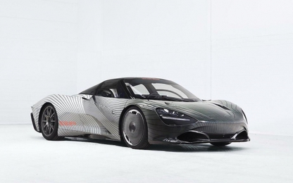 Hypercar McLaren Speedtail đầy khác biệt với phiên bản thử nghiệm