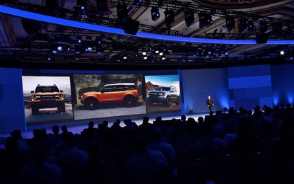 Xe cỡ nhỏ Ford Bronco lộ diện