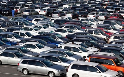 Ô tô nhập khẩu đạt kỷ lục gần 3.500 chiếc trong 1 tuần
