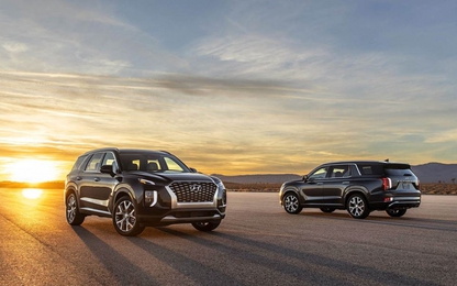 Trình làng SUV 8 chỗ Hyundai Palisade 2020 đấu Ford Explorer